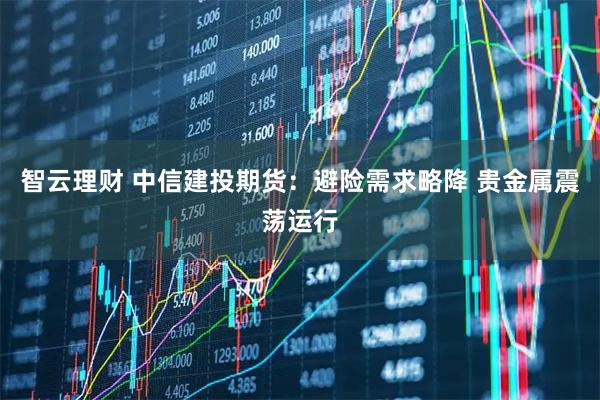 智云理财 中信建投期货：避险需求略降 贵金属震荡运行