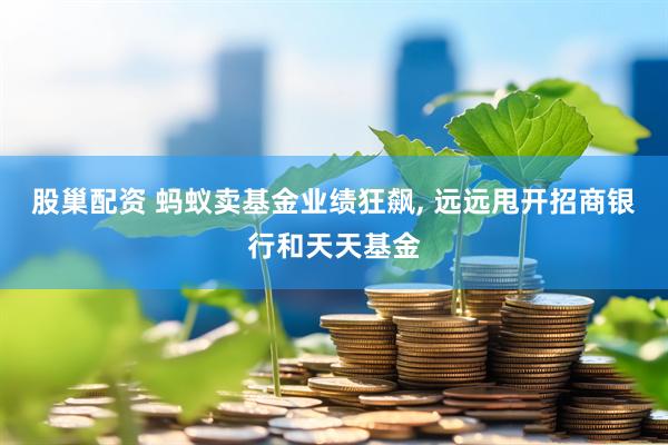 股巢配资 蚂蚁卖基金业绩狂飙, 远远甩开招商银行和天天基金